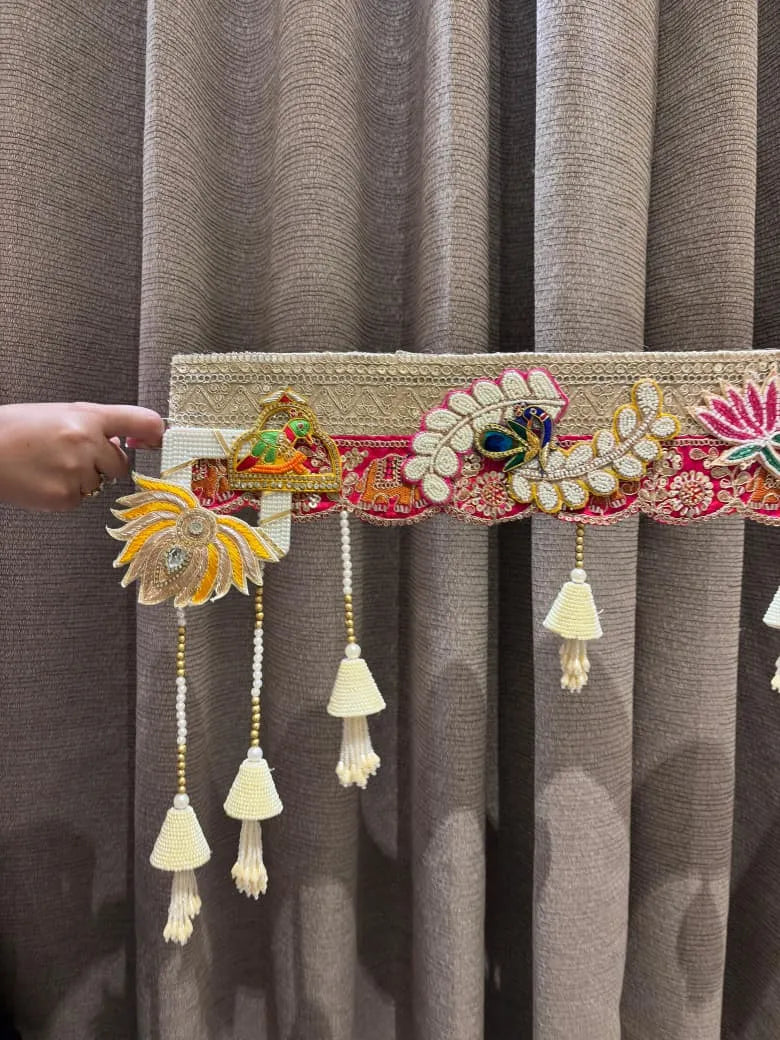 Handcrafted Zardosi Traditional Ganeshji Bandhanwar