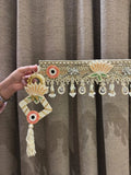 Pretty Pastel Pearl Bandhanwar + Shubh-Labh Set