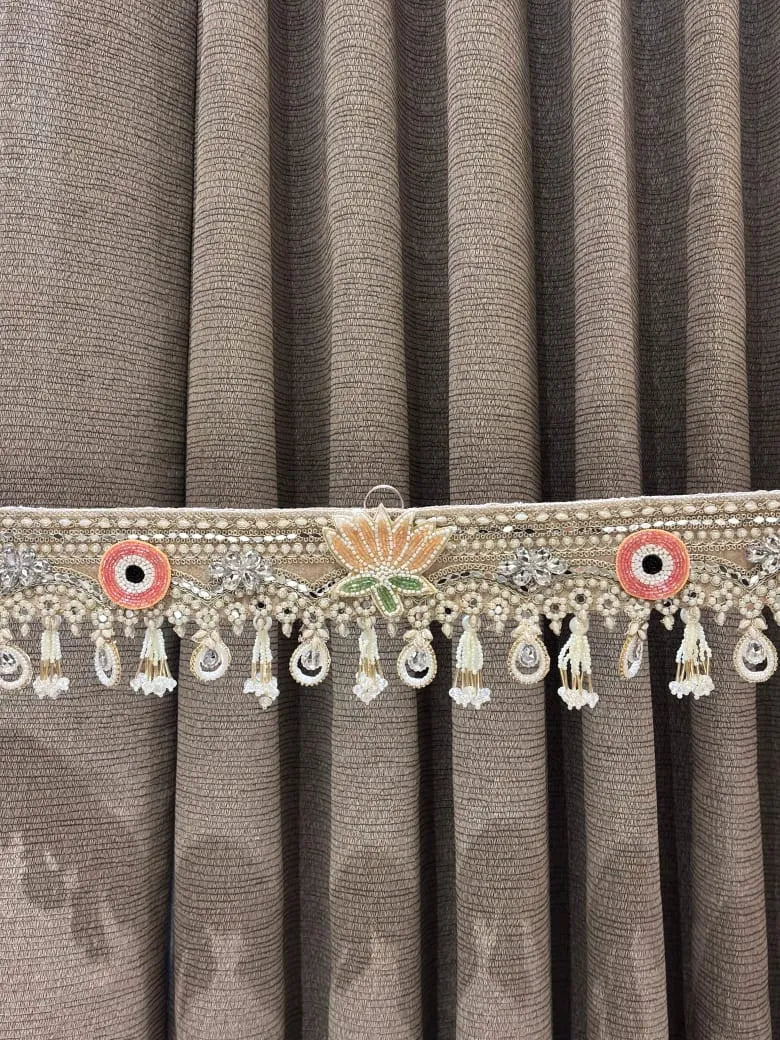 Pretty Pastel Pearl Bandhanwar + Shubh-Labh Set