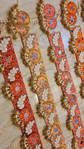 Traditional Signature Patola Bandhanwar + Hanging Set