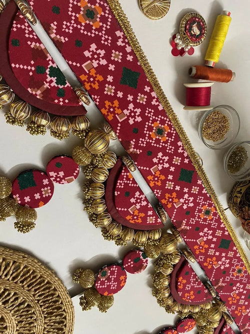 Artisanal Heritage rich Reversible Patola Bandhanwar