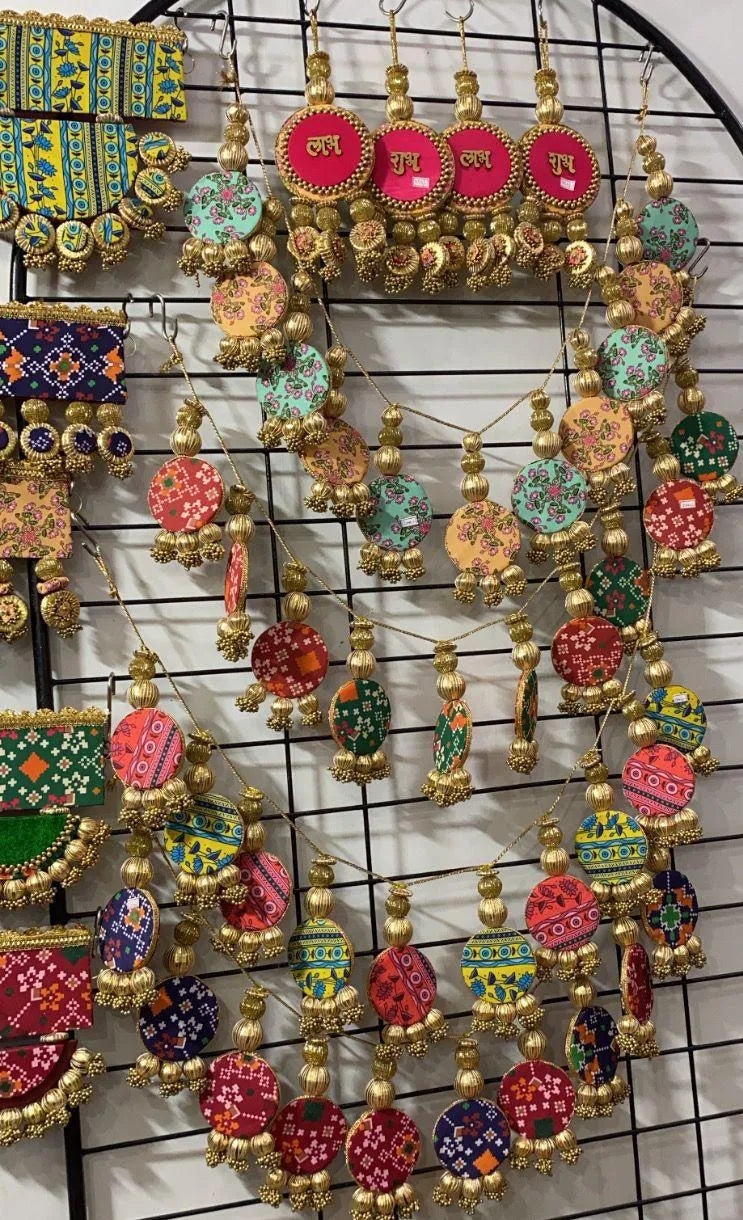 Reversible Resham Dori Patola & Pichwai Bandhanwar