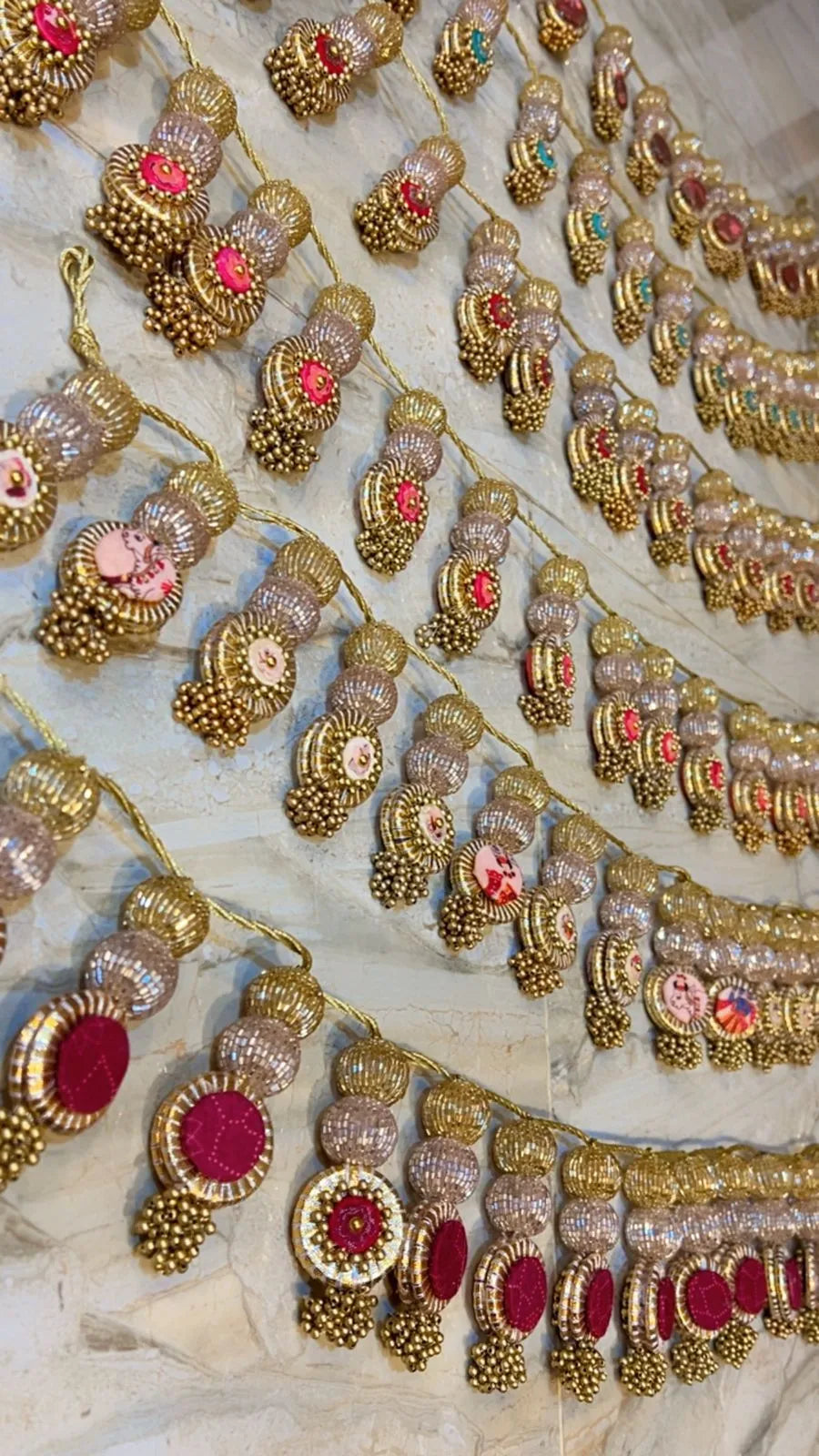 Festive Ready Resham Dori Patola & Pichwai Reversible Bandhanwar