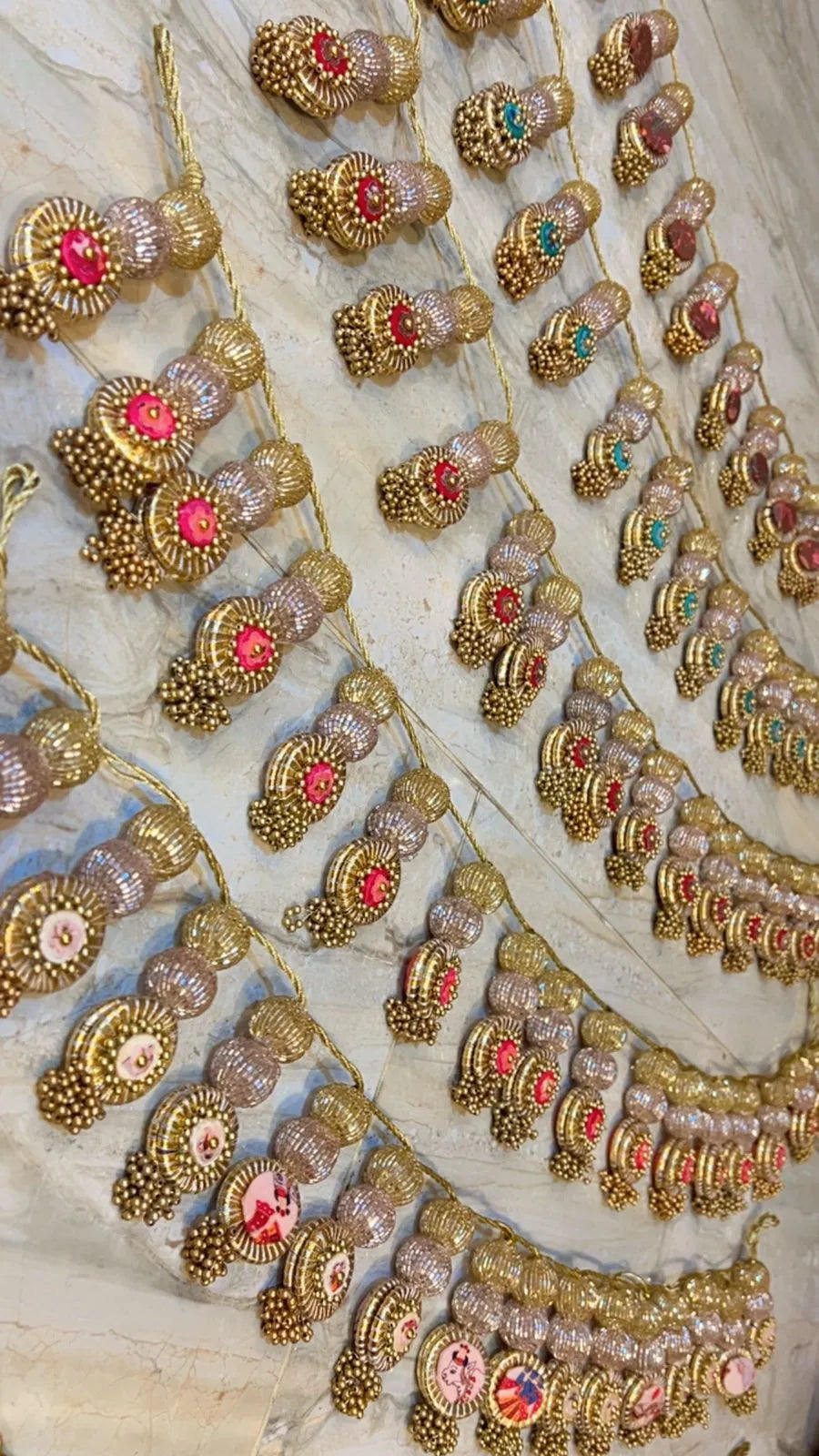 Festive Ready Resham Dori Patola & Pichwai Reversible Bandhanwar