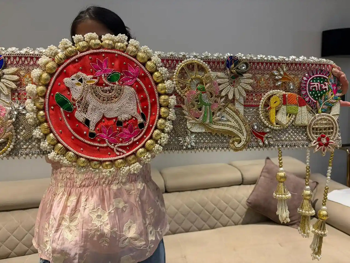 Traditional Gau Shringar Heritage Bandhanwar