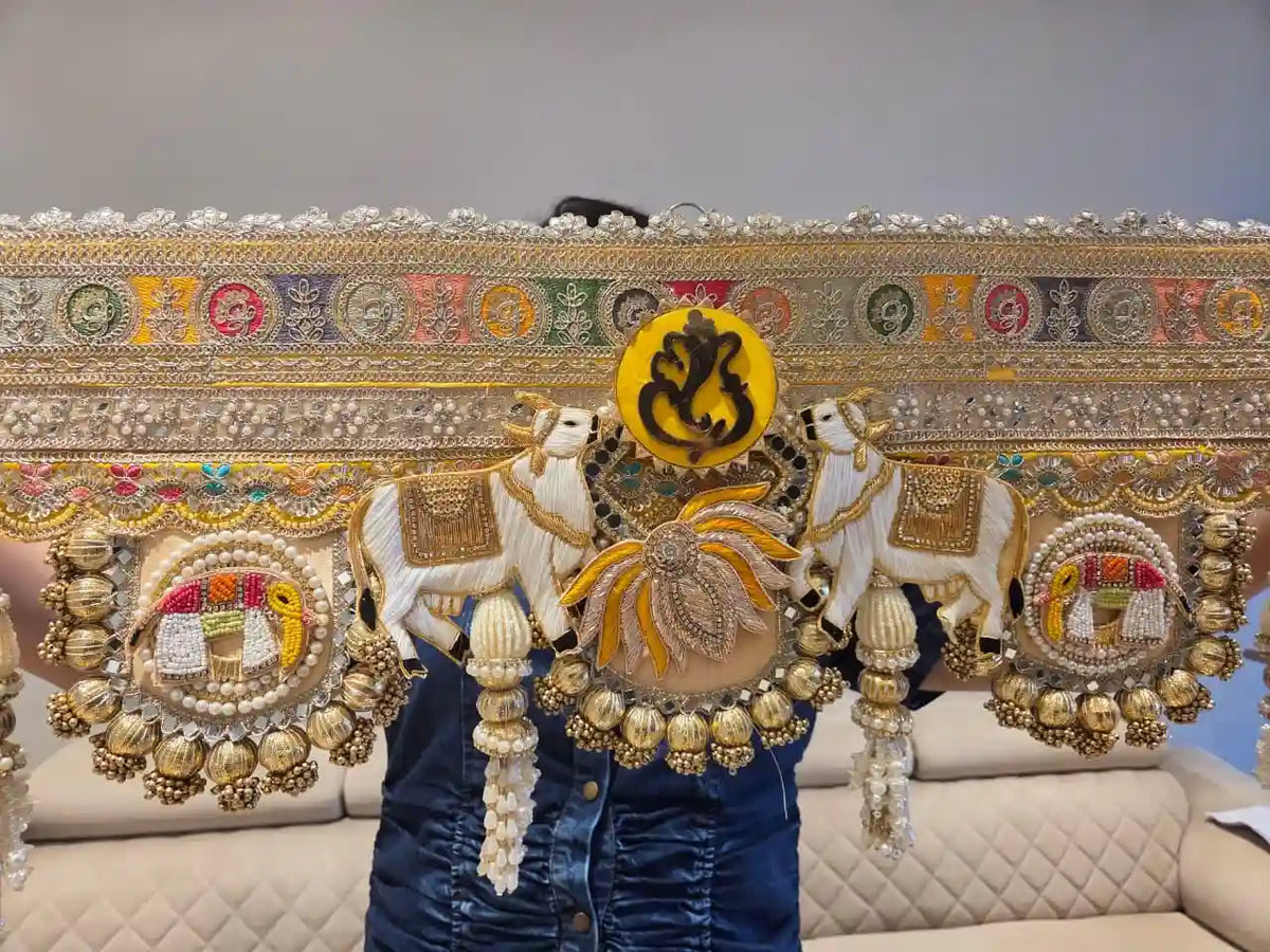 Rajsi Shubh Labh Bandhanwar in Yellow