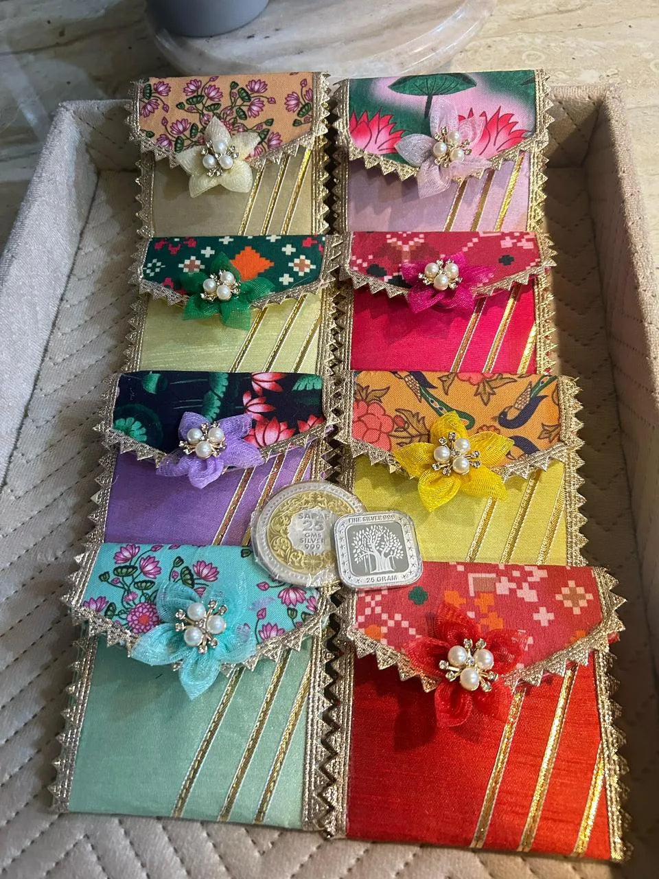 Royal Patola Coin Pouch