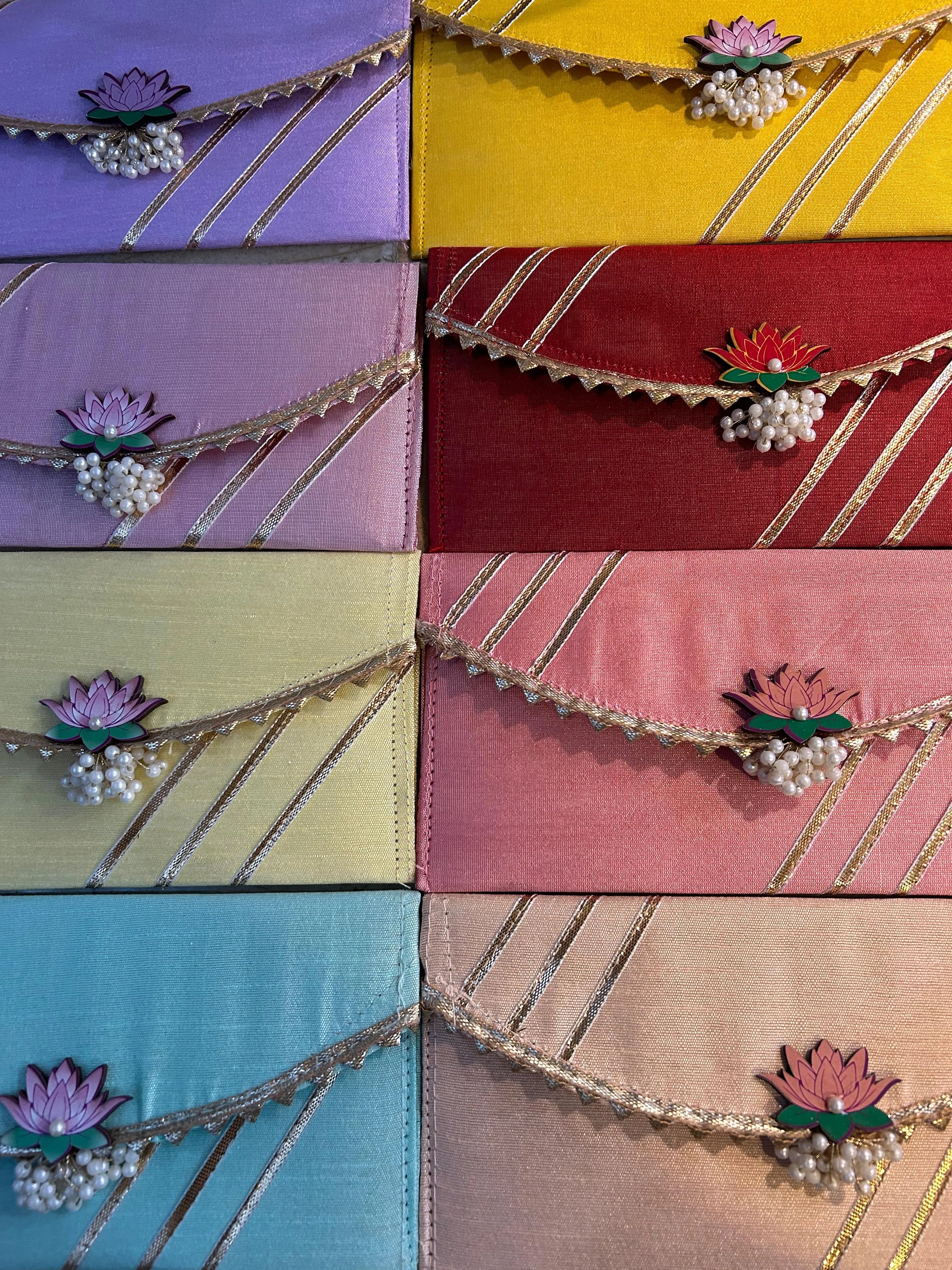 Blooming Lotus Envelopes