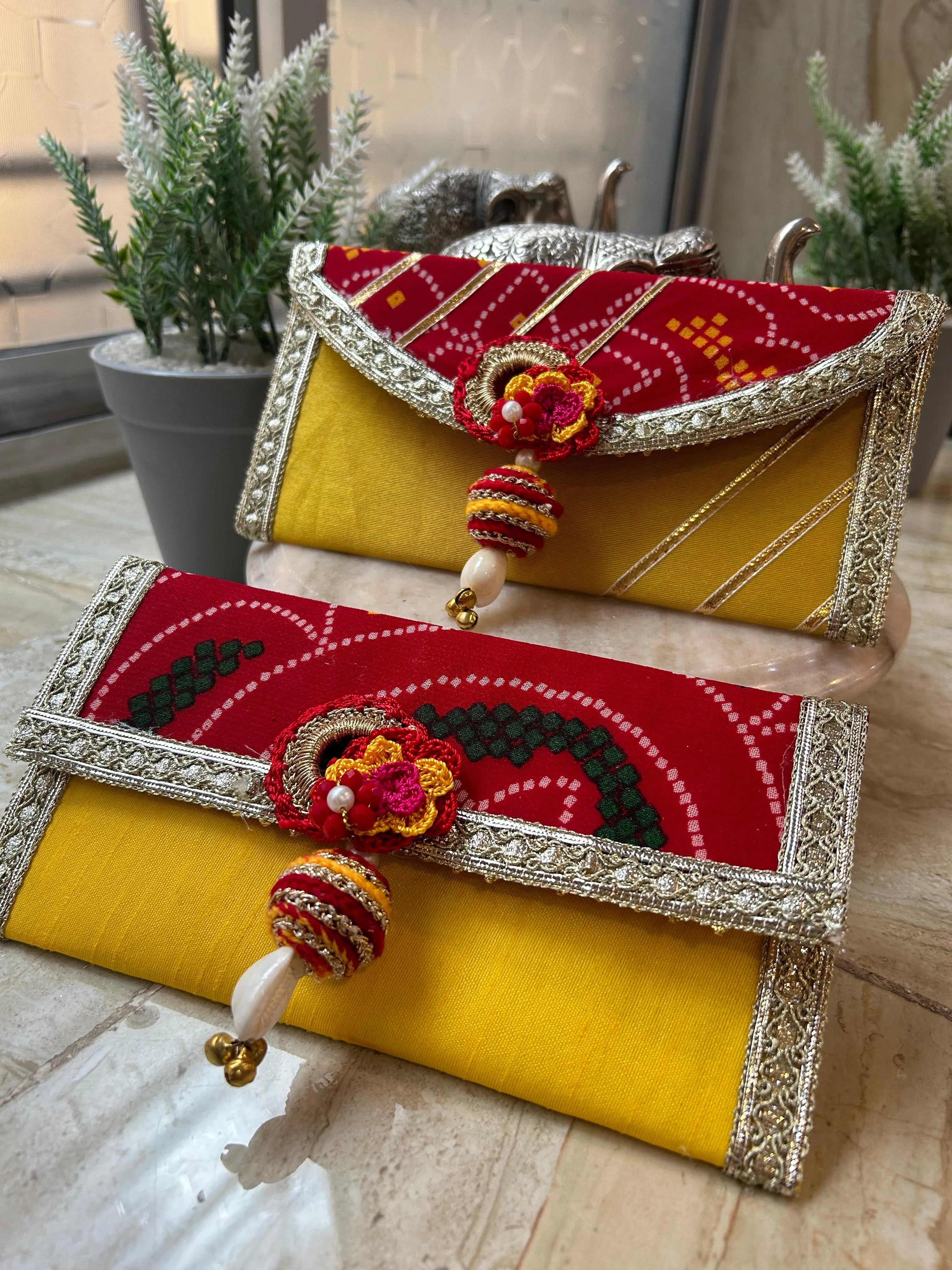 Festive Bandhni Envelope