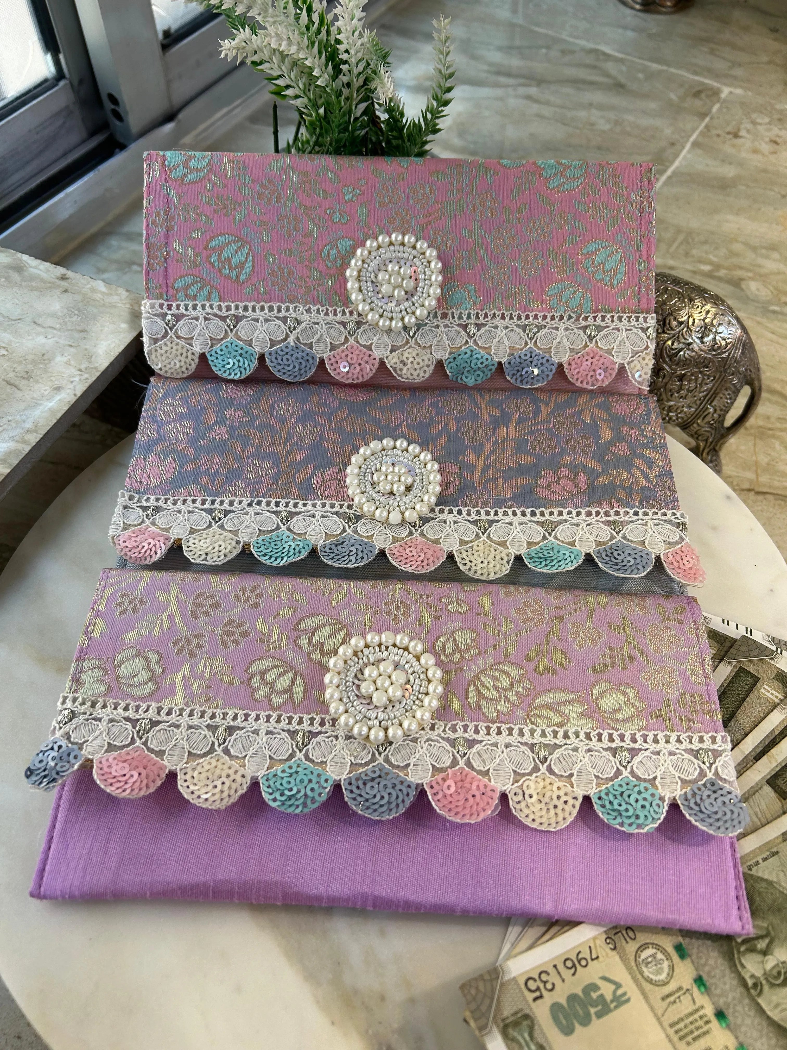 Pastel Pearl Envelope