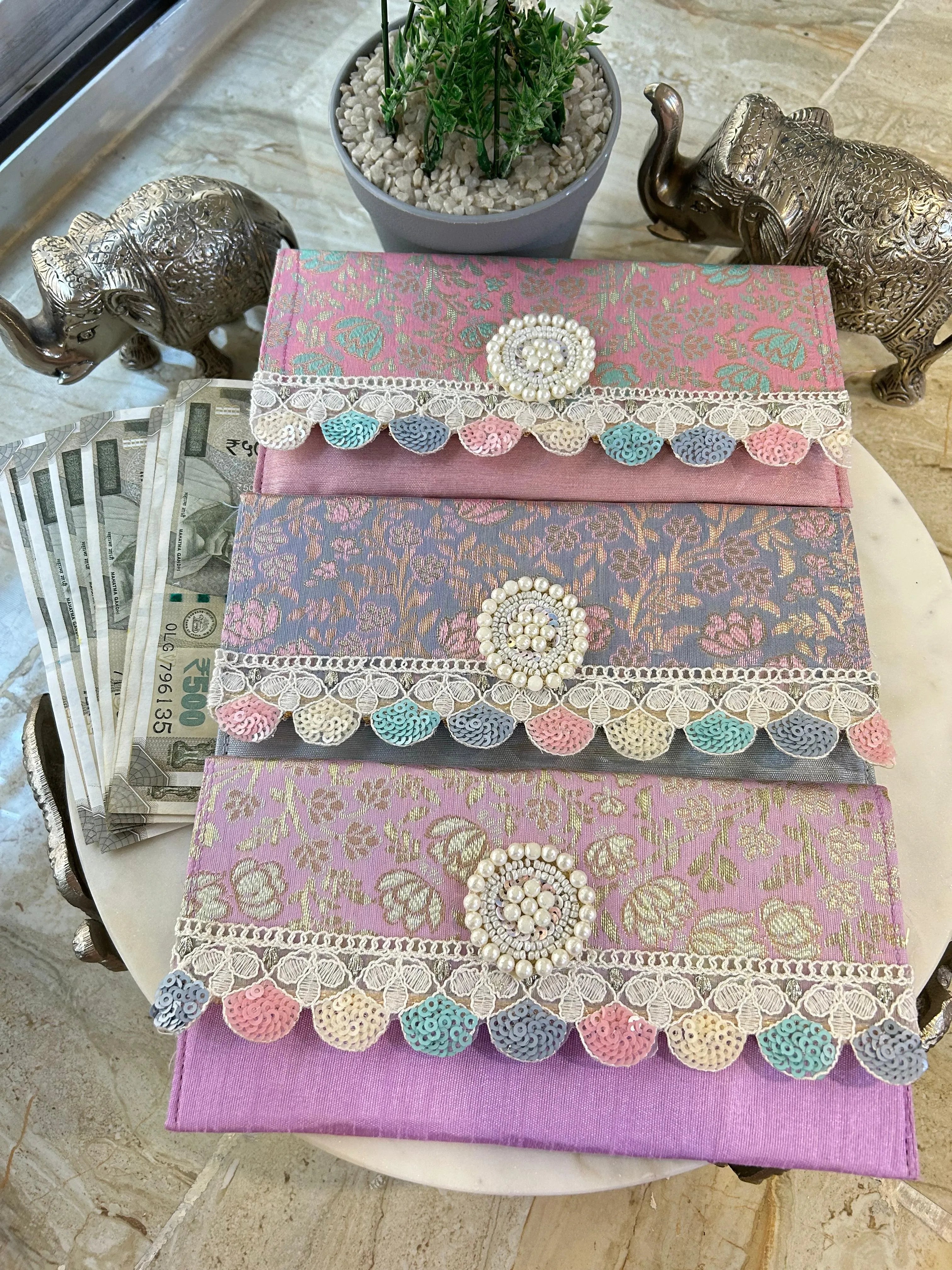 Pastel Pearl Envelope