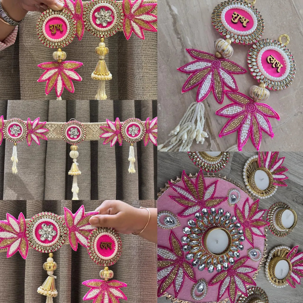 Kundan Lotus Festive ready combo
