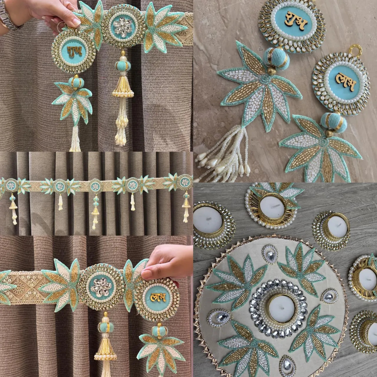 Kundan Lotus Festive ready combo