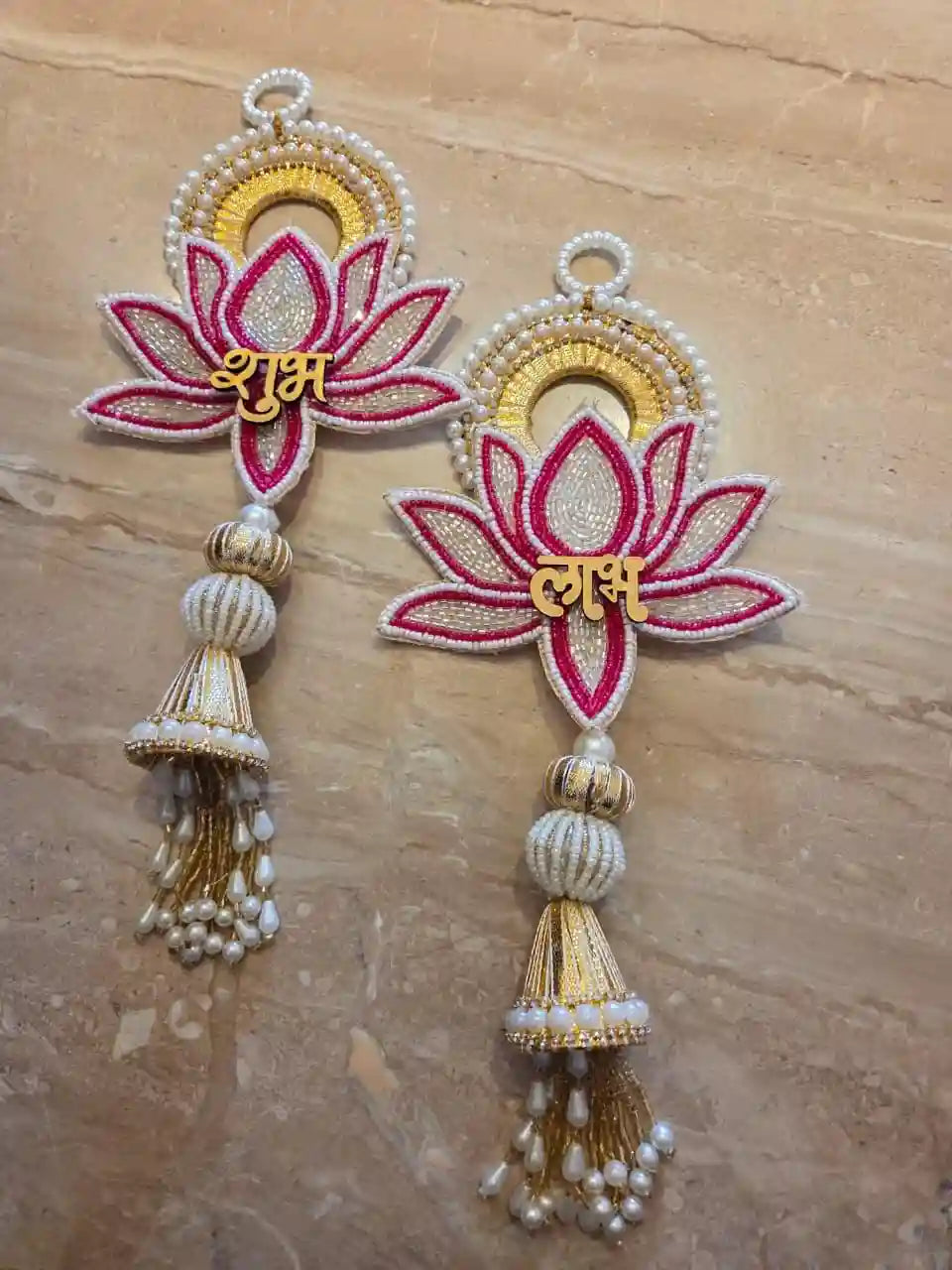 Lotus Glow Hanging pair