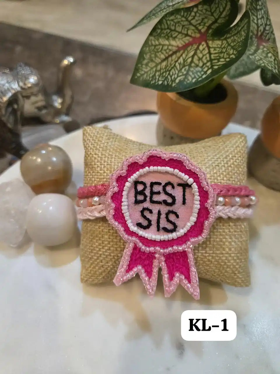 Designer 'Best Sis' Rakhi
