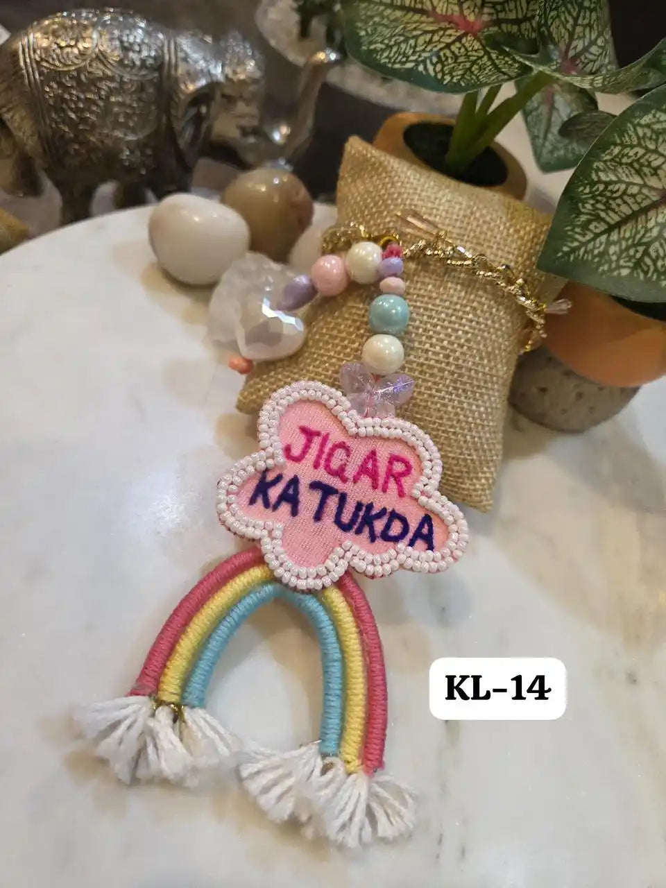 Pretty & adorable 'Jigar ka Tukda' statement bracelet