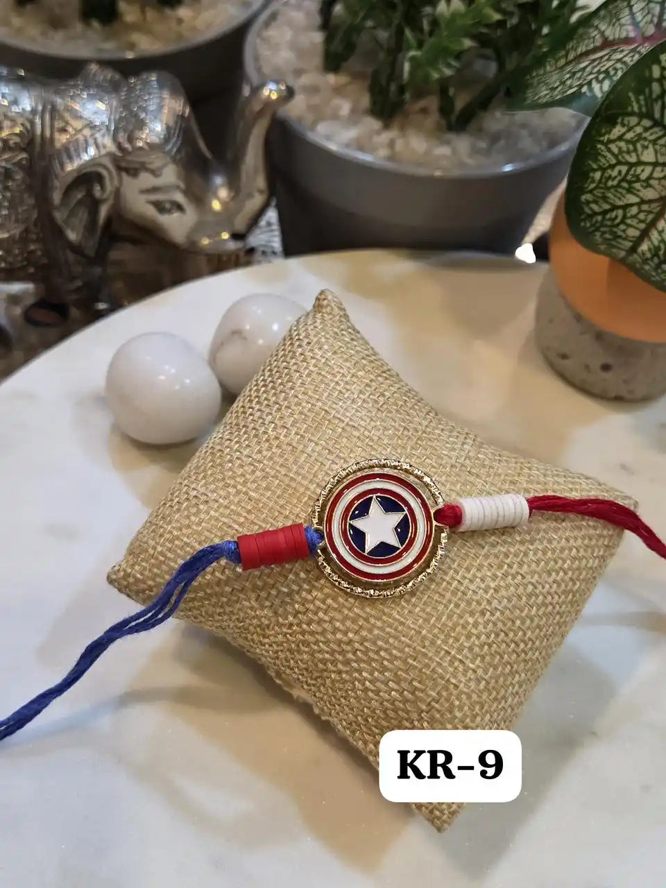 Quirky Captain America Rakhi