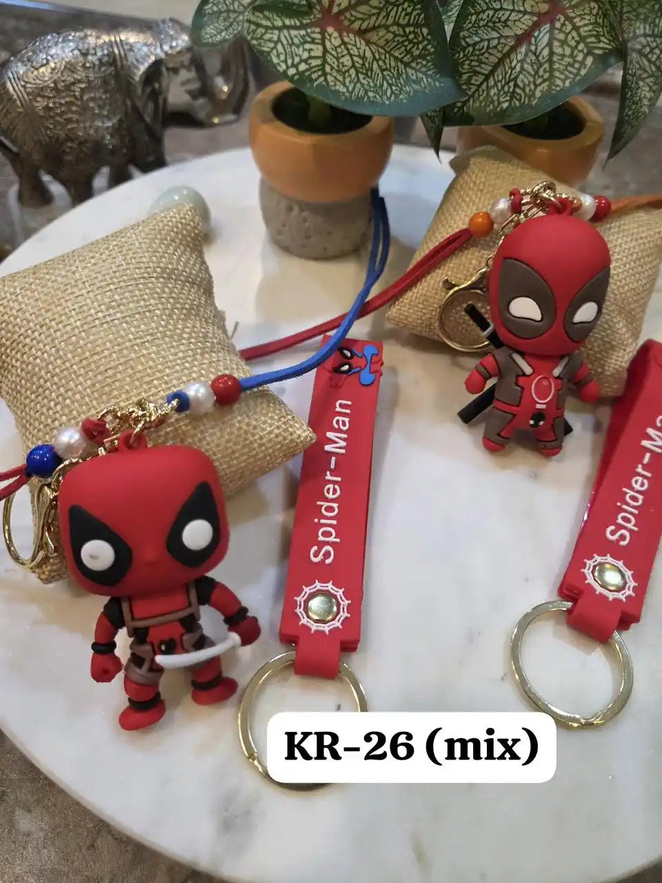 Trendy Super Hero Keychain Rakhi