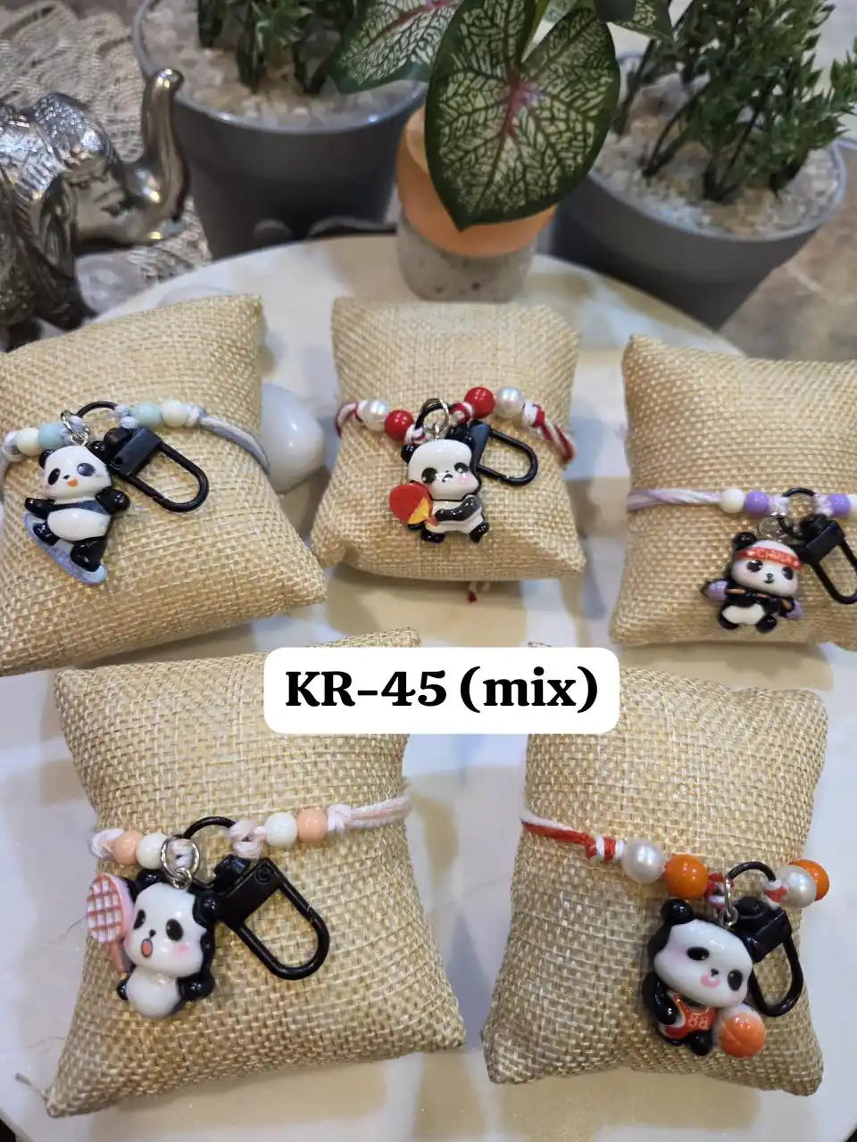 Quirky & Cute Panda Keychain Rakhi