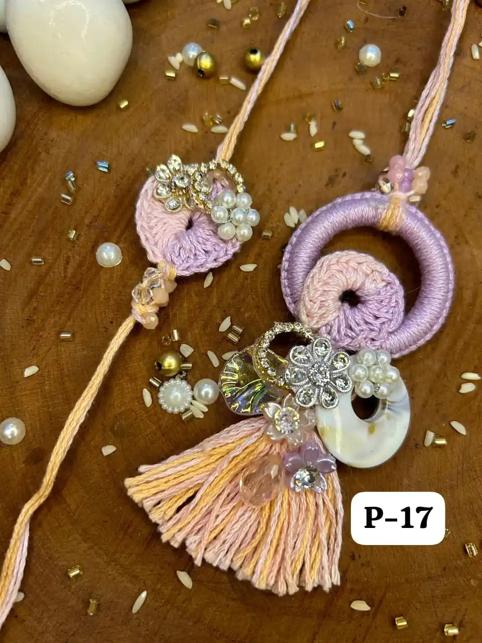 Rustic Crochet Elegance Pair