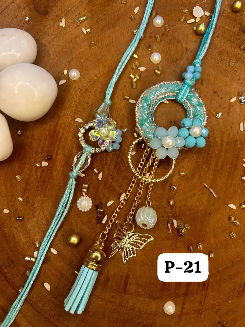 Premium Grace Duo Rakhi Pair