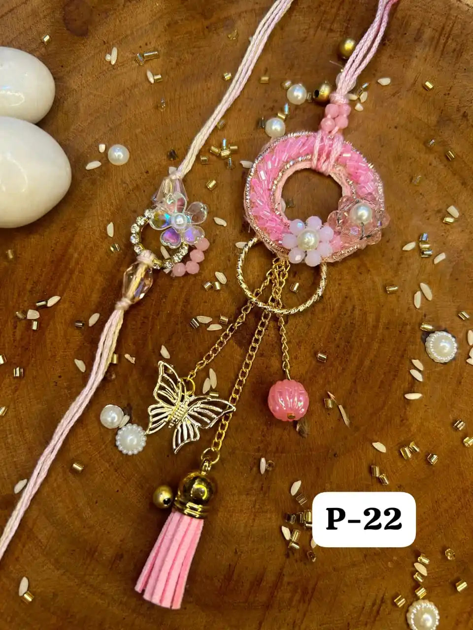 Premium Grace Duo Rakhi Pair