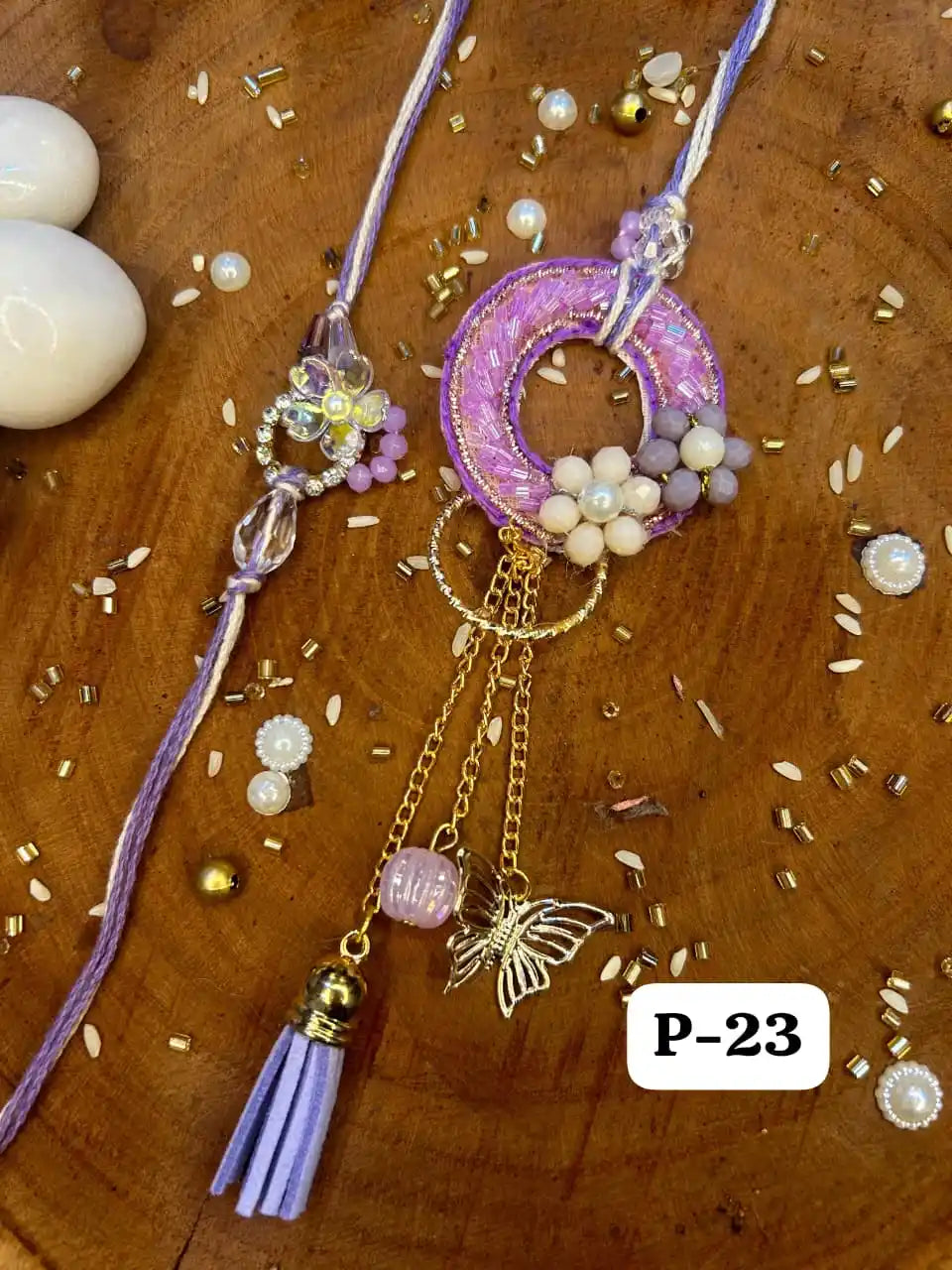 Premium Grace Duo Rakhi Pair