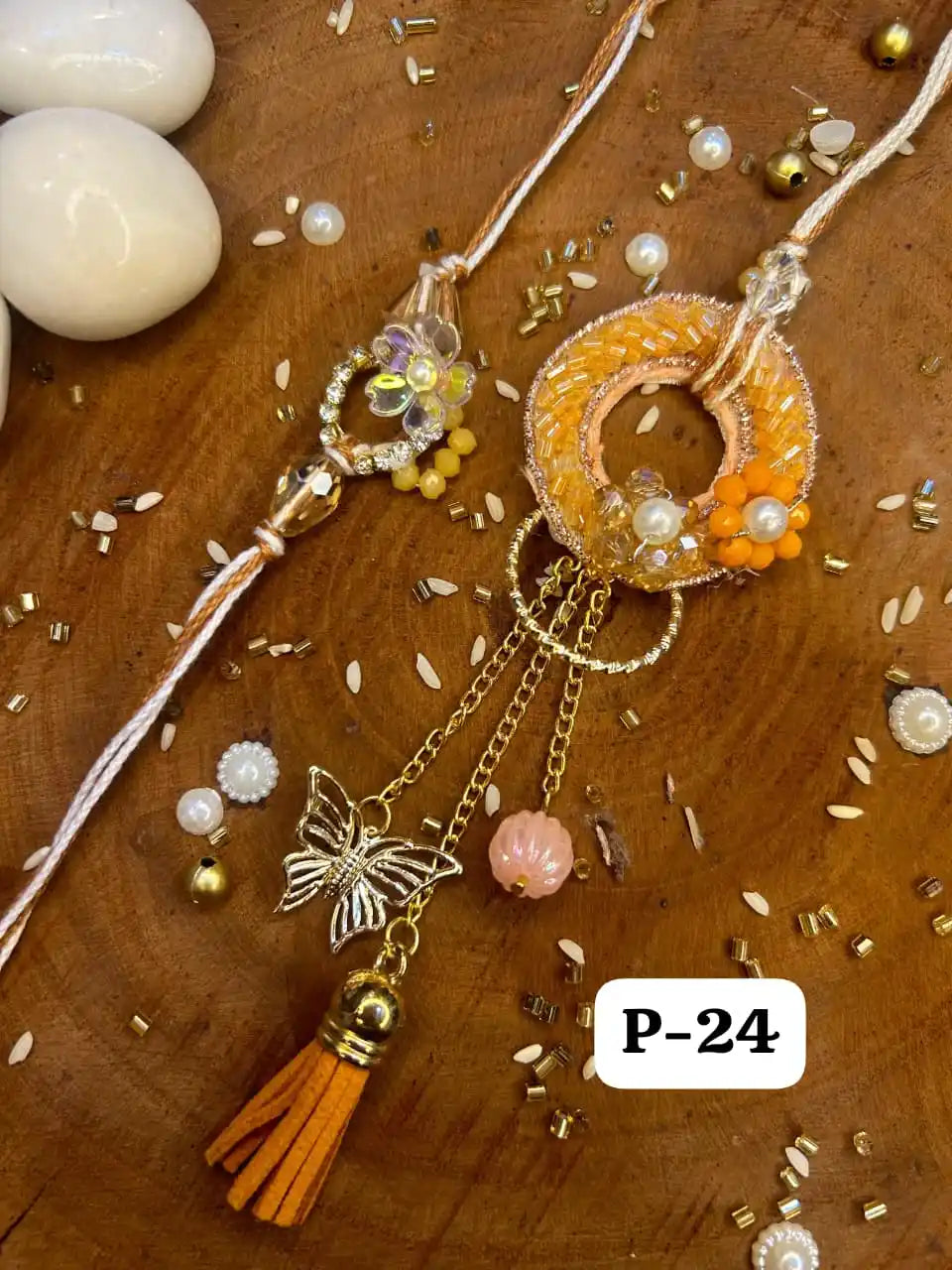 Premium Grace Duo Rakhi Pair