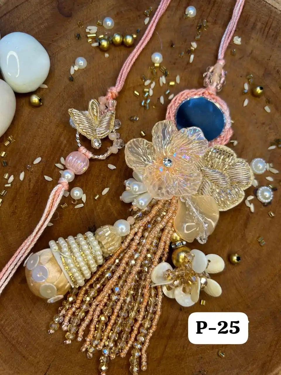 Pearl Aura Luxe Duo Rakhi Pair