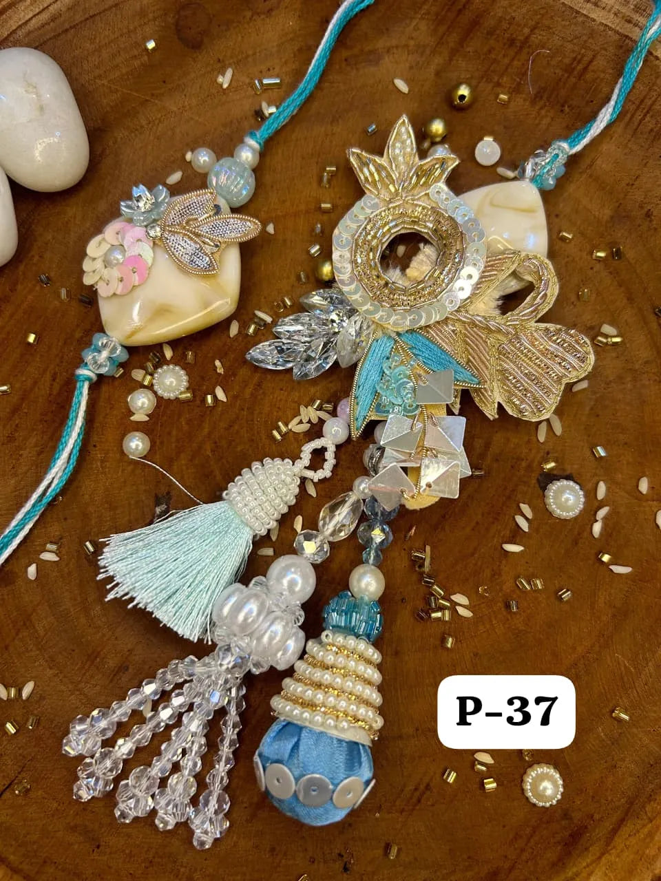 Imperial Zardosi Crystal Set