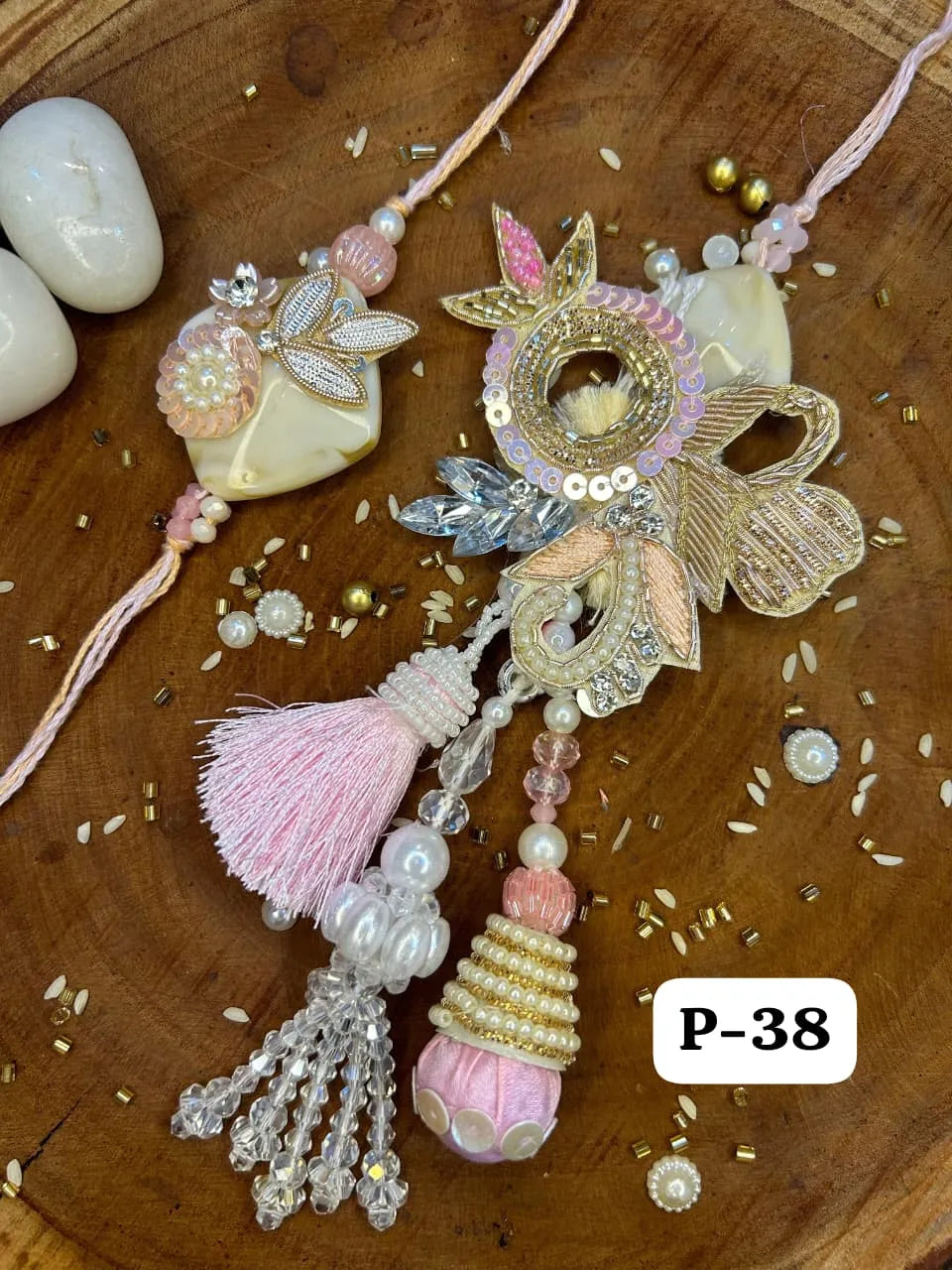 Imperial Zardosi Crystal Set