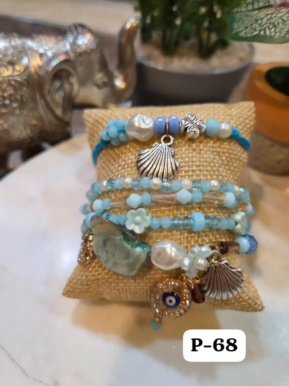 Statement & Chic Stack Bracelet Rakhi Pair