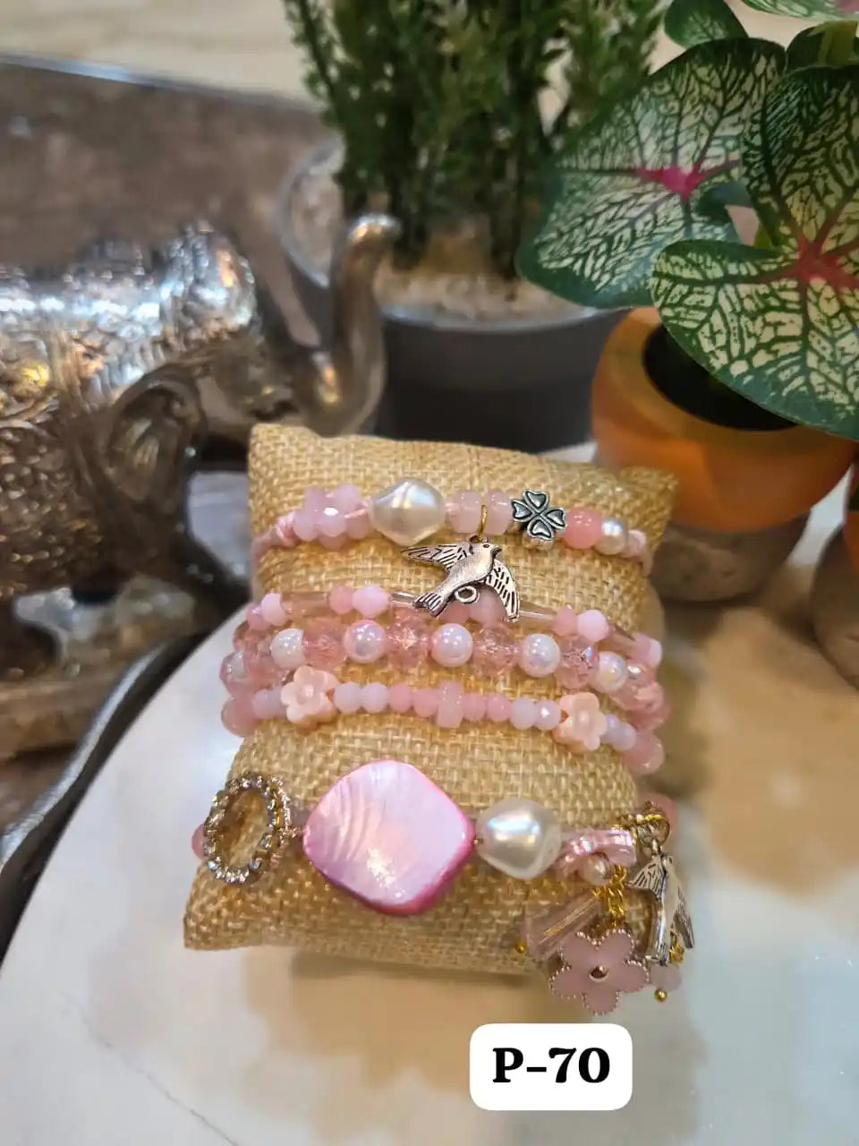 Statement & Chic Stack Bracelet Rakhi Pair