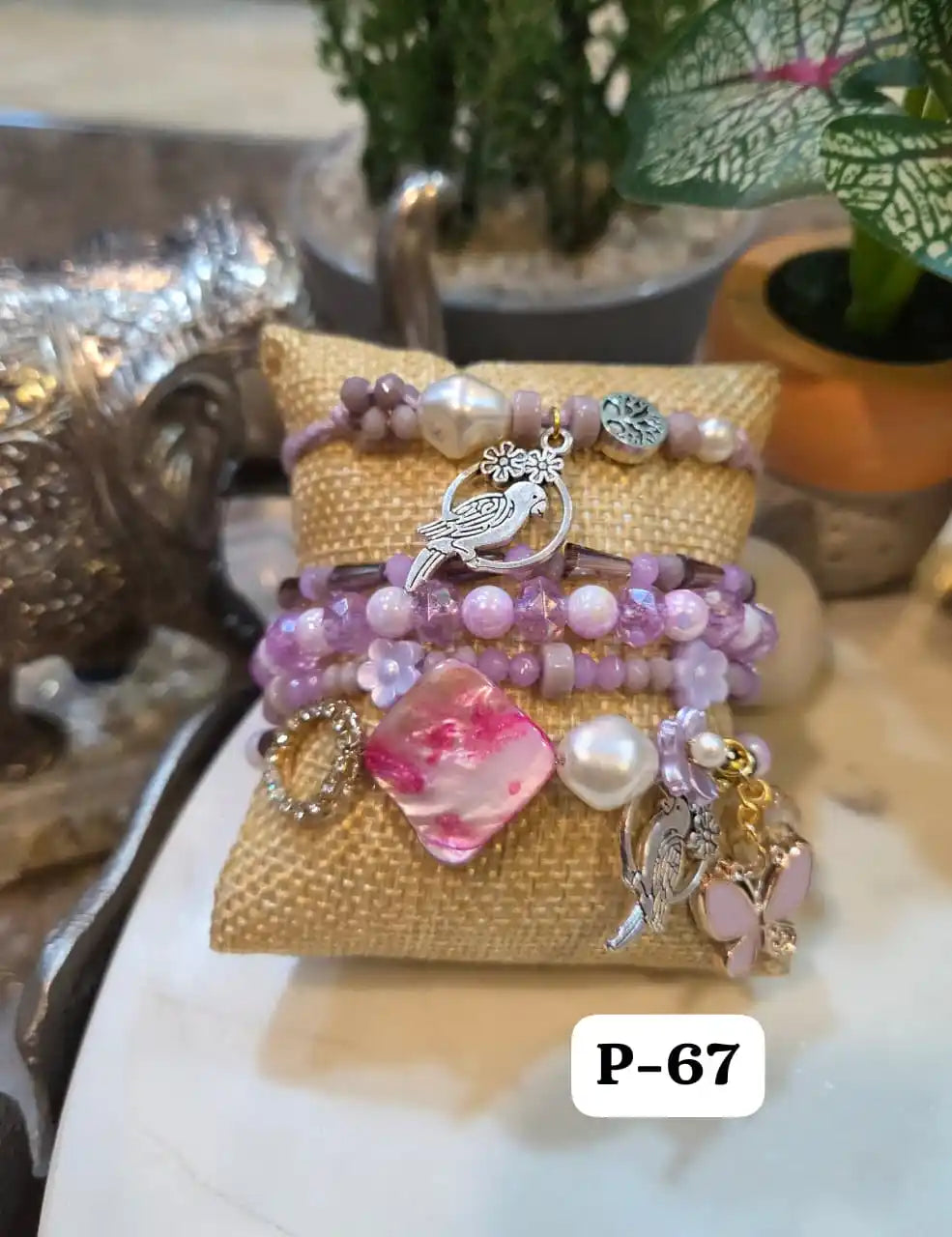 Statement & Chic Stack Bracelet Rakhi Pair