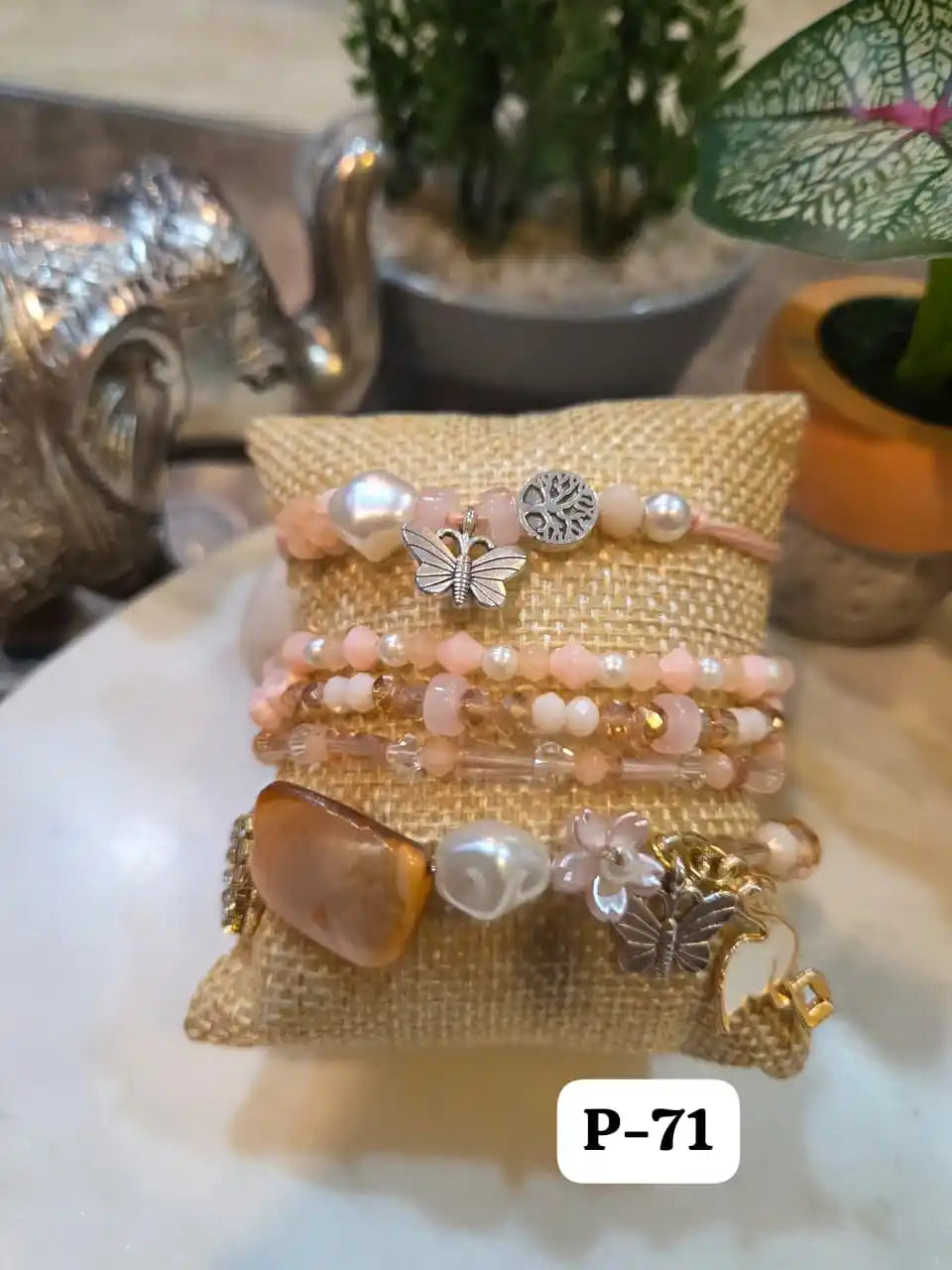 Statement & Chic Stack Bracelet Rakhi Pair