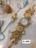 Heritage & Luxe Kashmiri Watch Bracelet Rakhi Pair