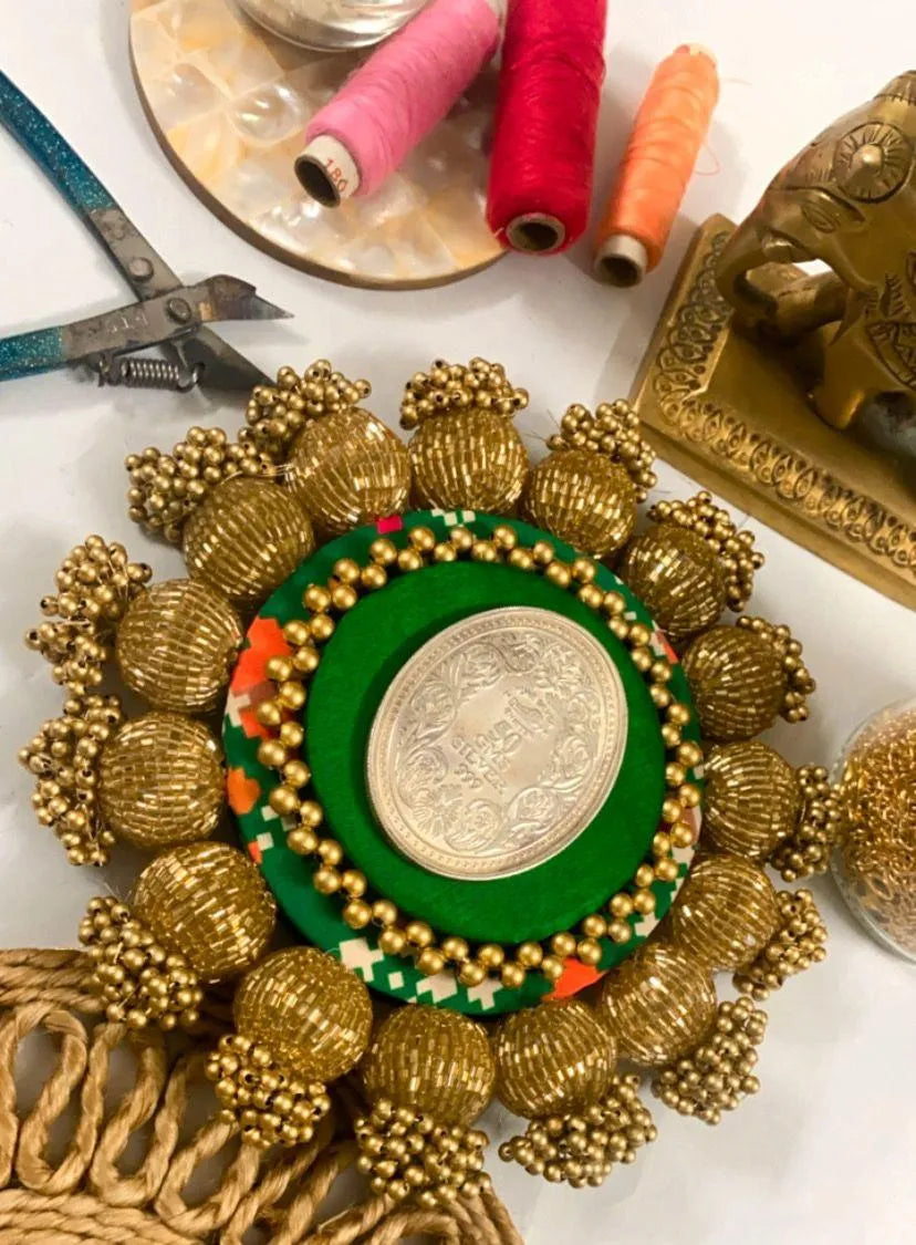 Signature coin platter