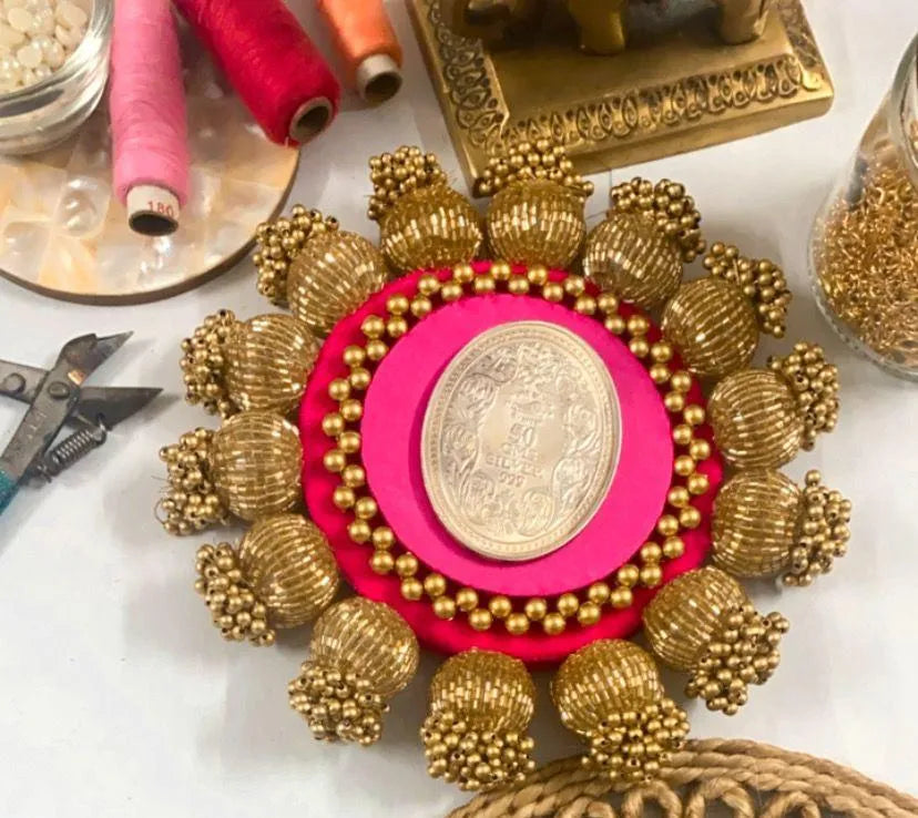 Signature coin platter