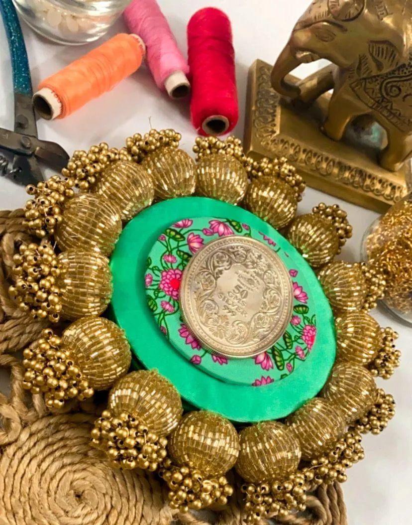 Signature coin platter