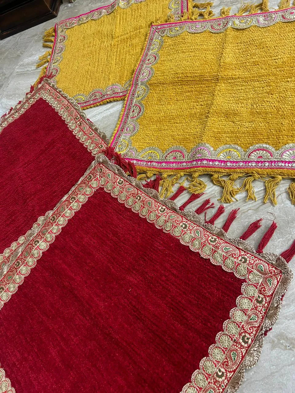 Royal Puja Aasan (Set of 2)