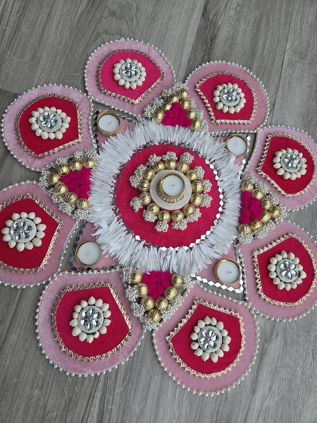 Festive-Chic Statement Rangoli Set