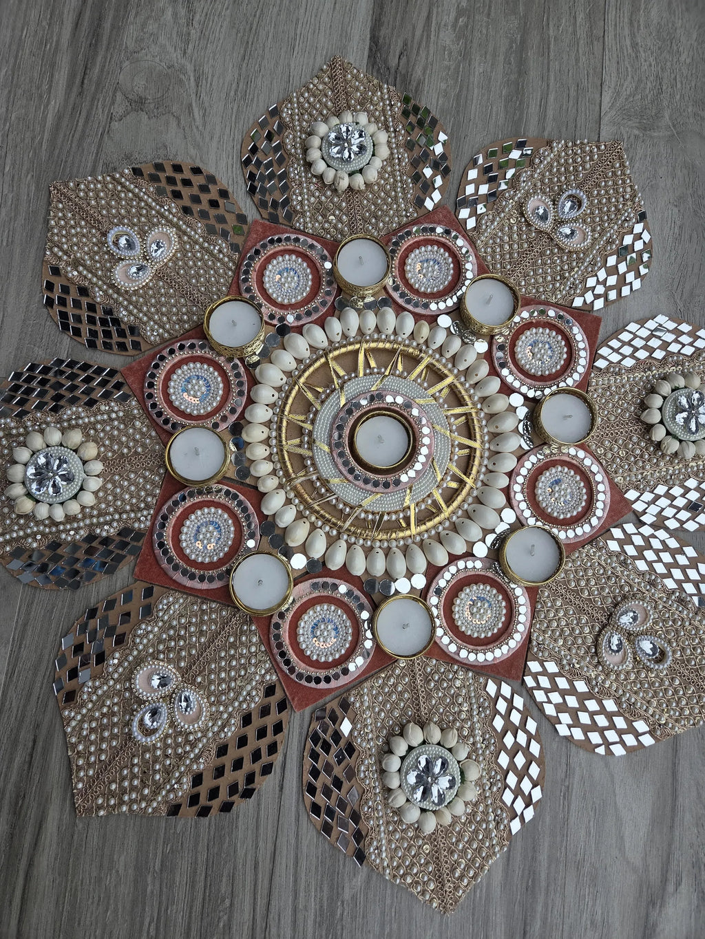 Mirror Magic Rangoli Set