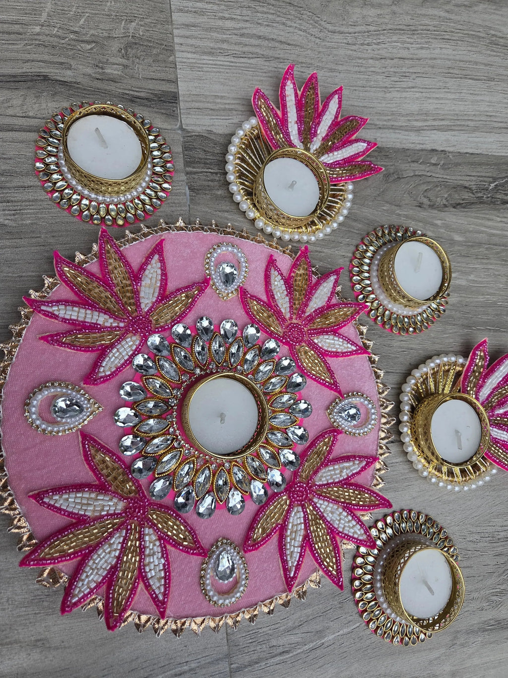 Kundan Lotus Festive ready combo