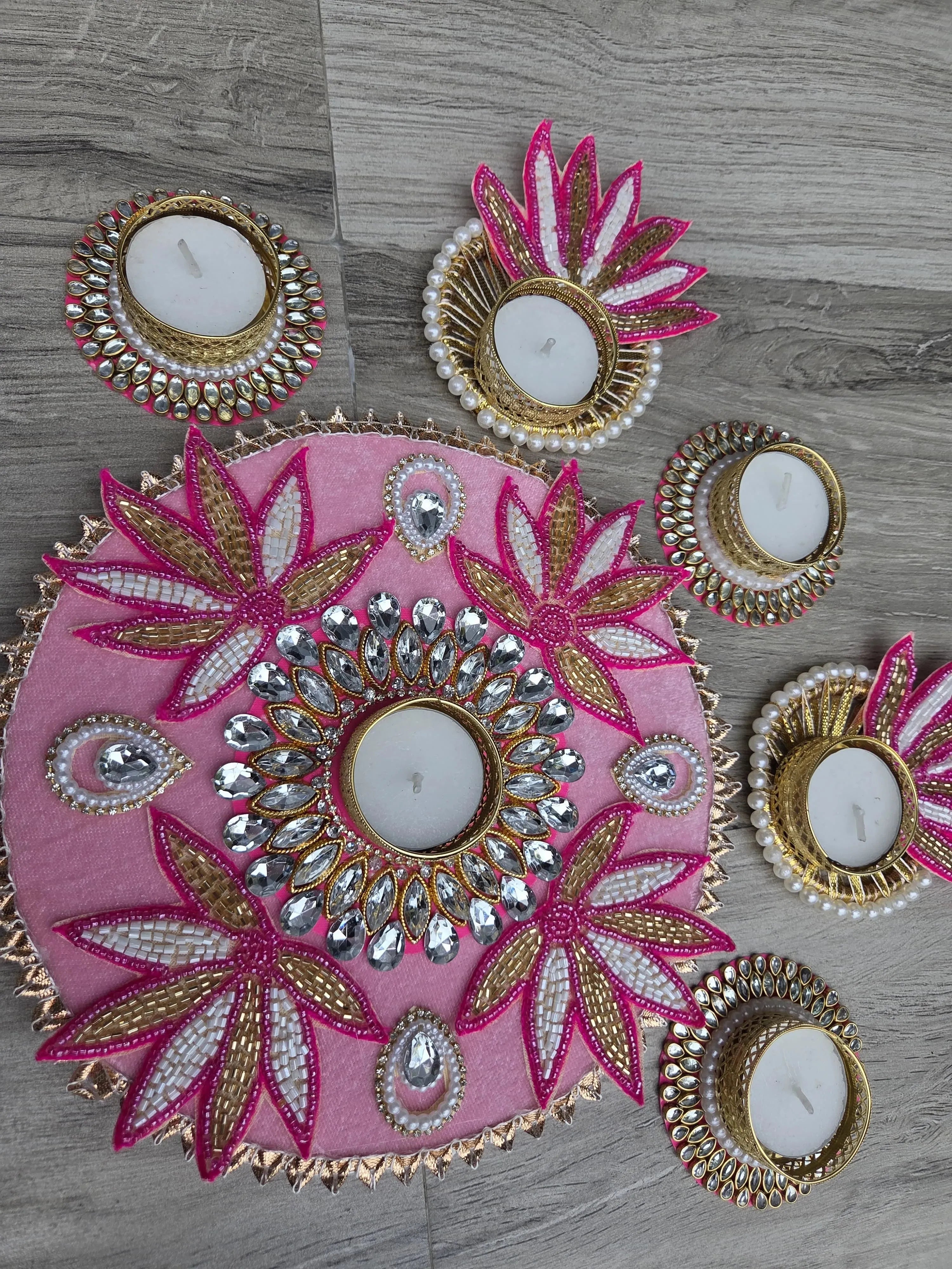 Kundan Lotus Festive ready combo