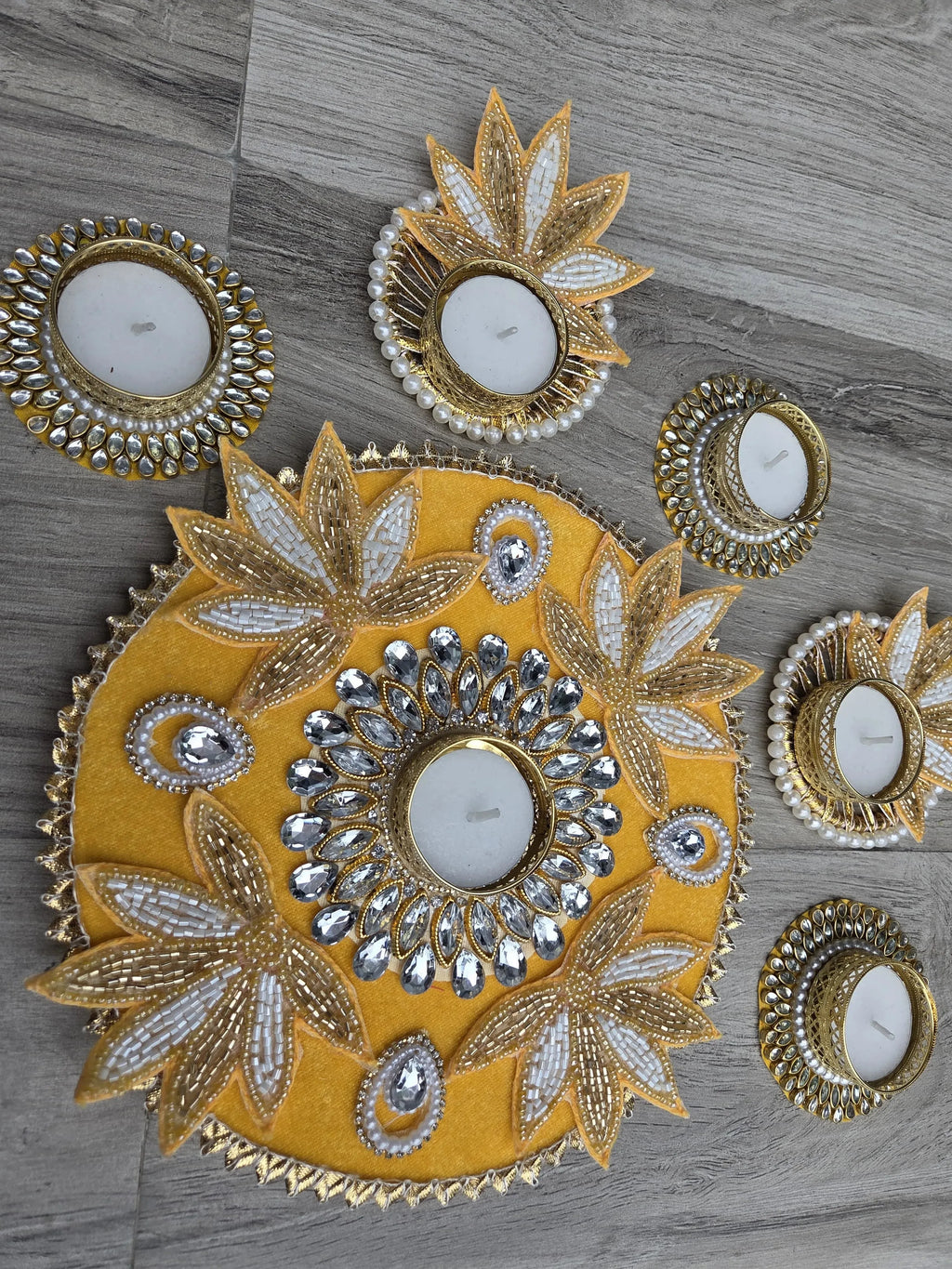Kundan Lotus Festive ready combo