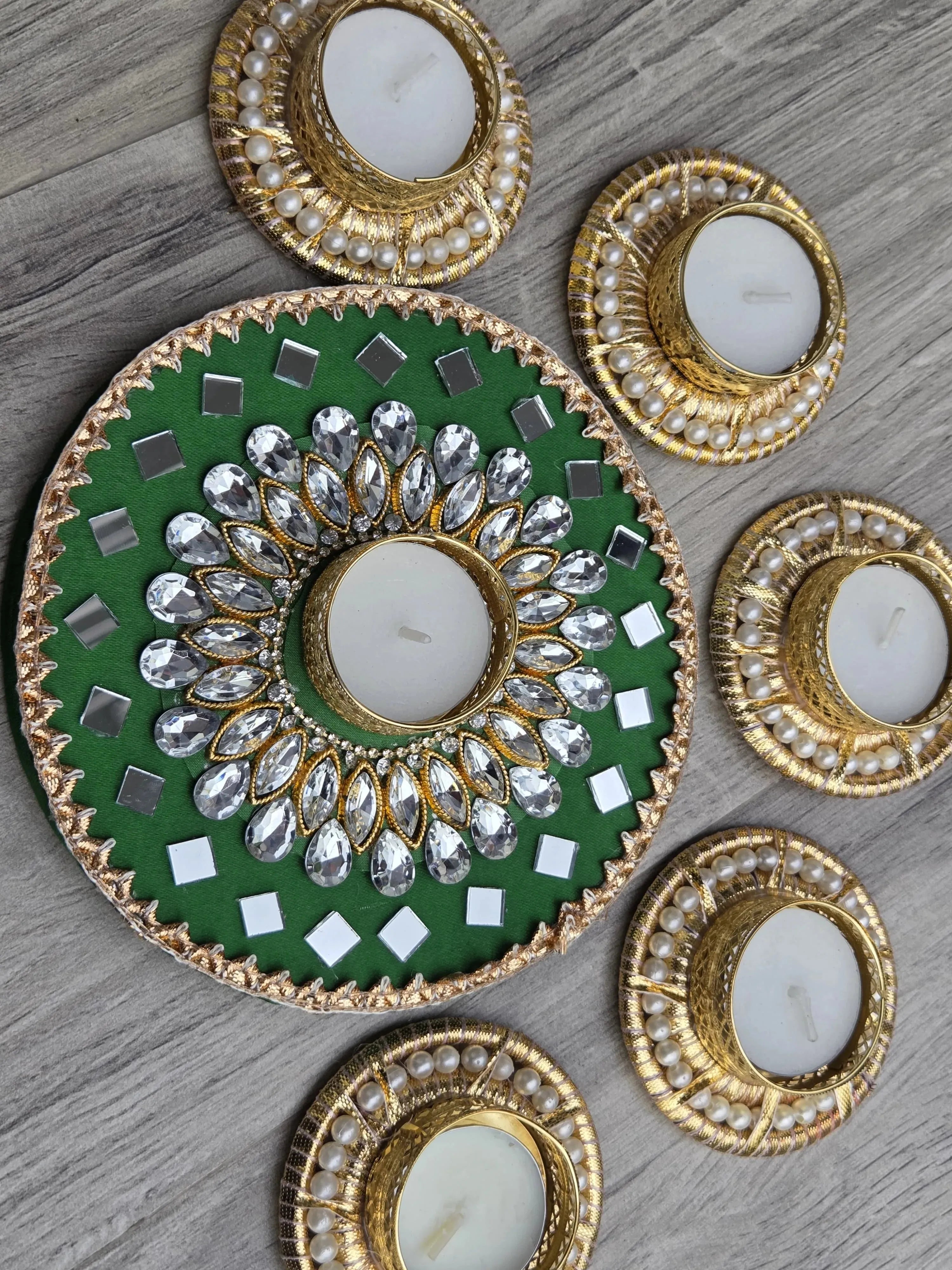 Vibrant & Budgeted Rangoli Set (Set of 6)