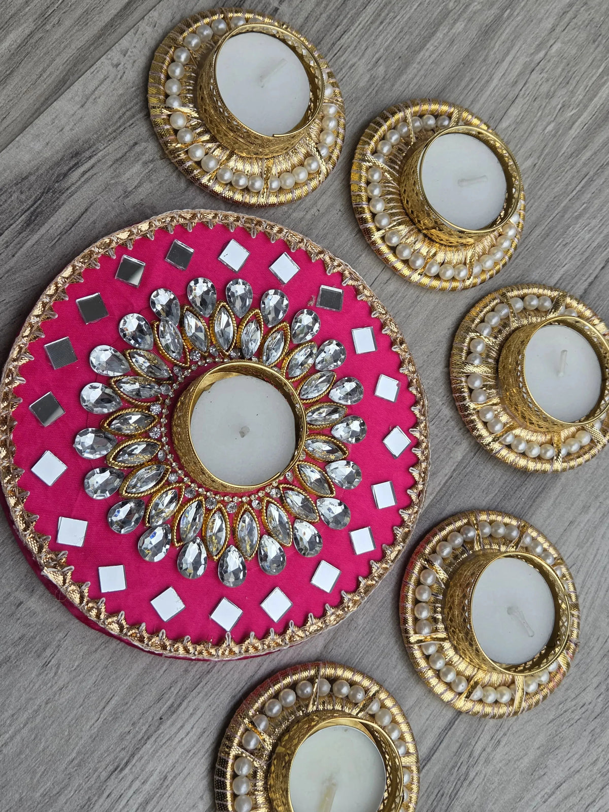 Weekly Rangoli Set Vibrant & Budgeted Rangoli Set (Set of 6) – De Bella Decor