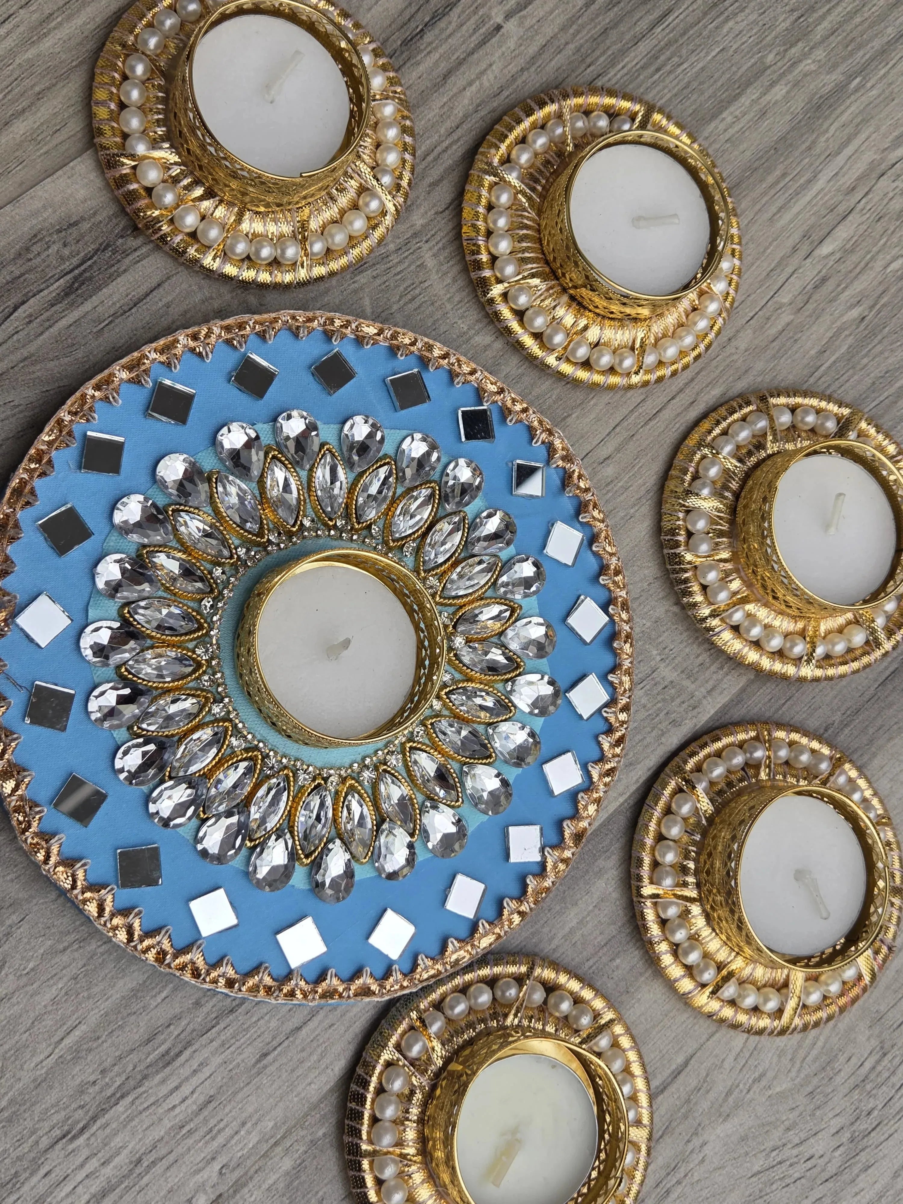 Weekly Rangoli Set Vibrant & Budgeted Rangoli Set (Set of 6) – De Bella Decor