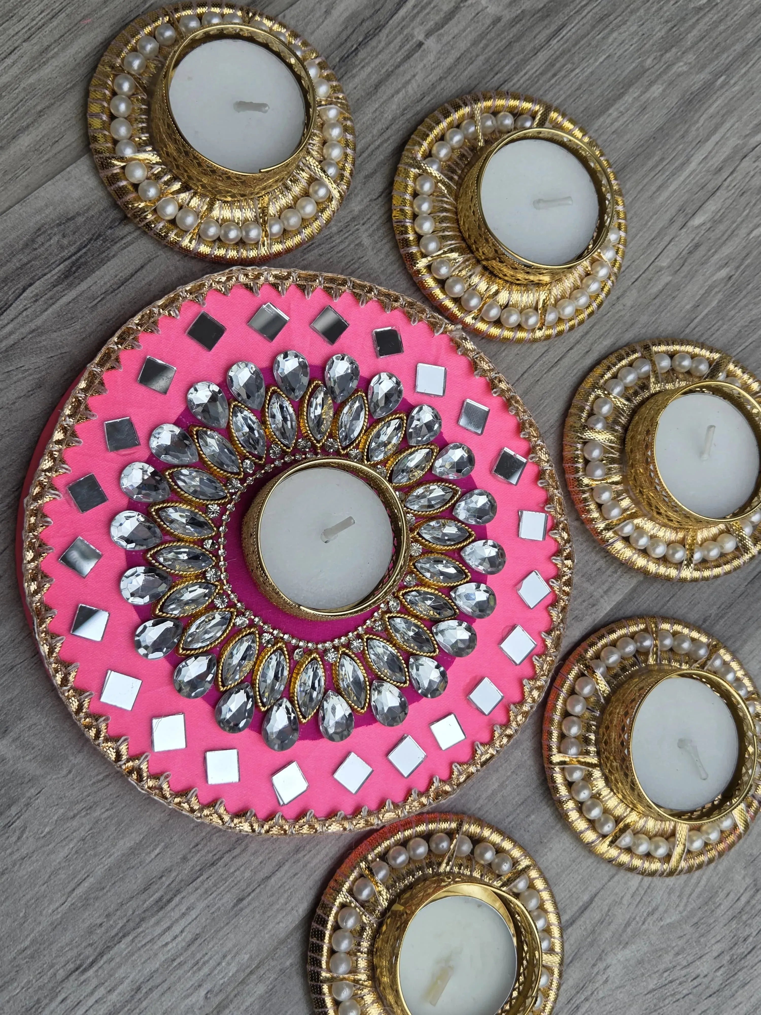 Vibrant & Budgeted Rangoli Set (Set of 6)