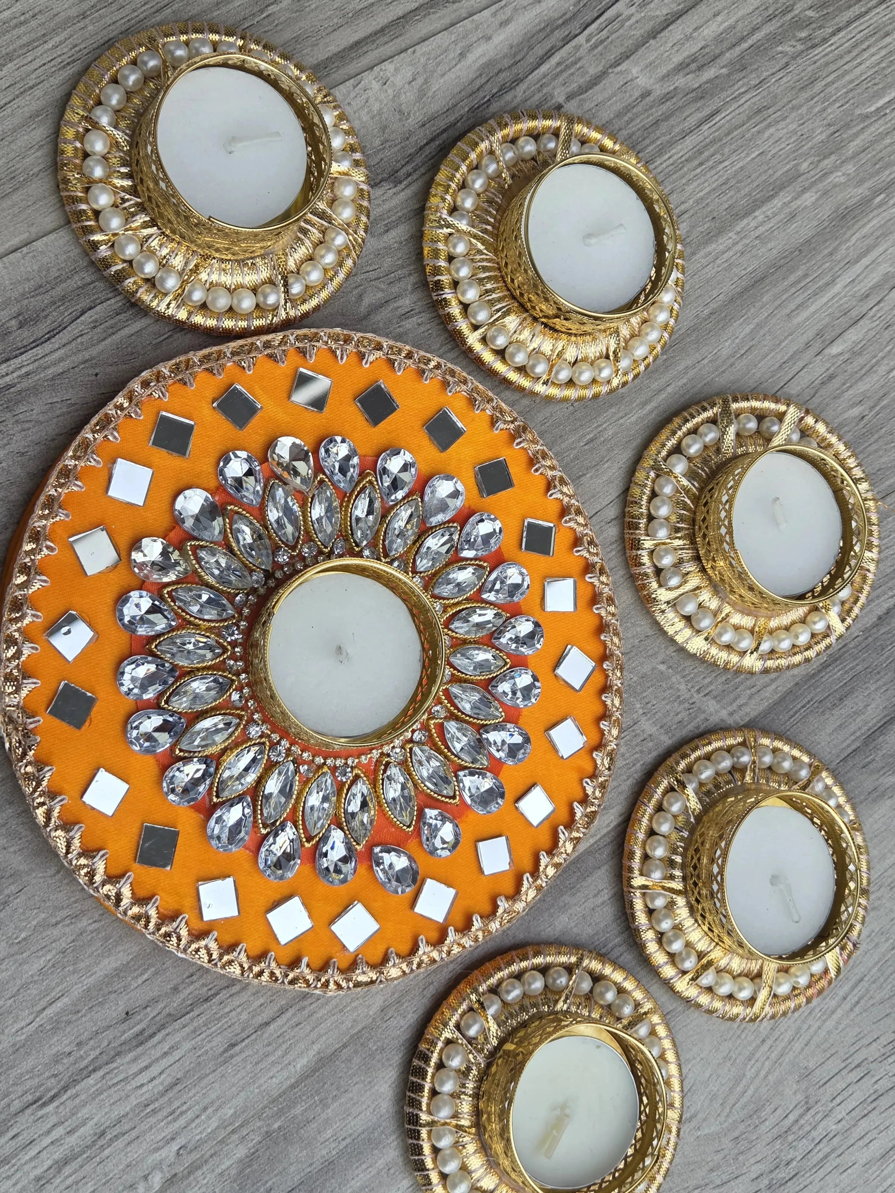 Vibrant & Budgeted Rangoli Set (Set of 6)